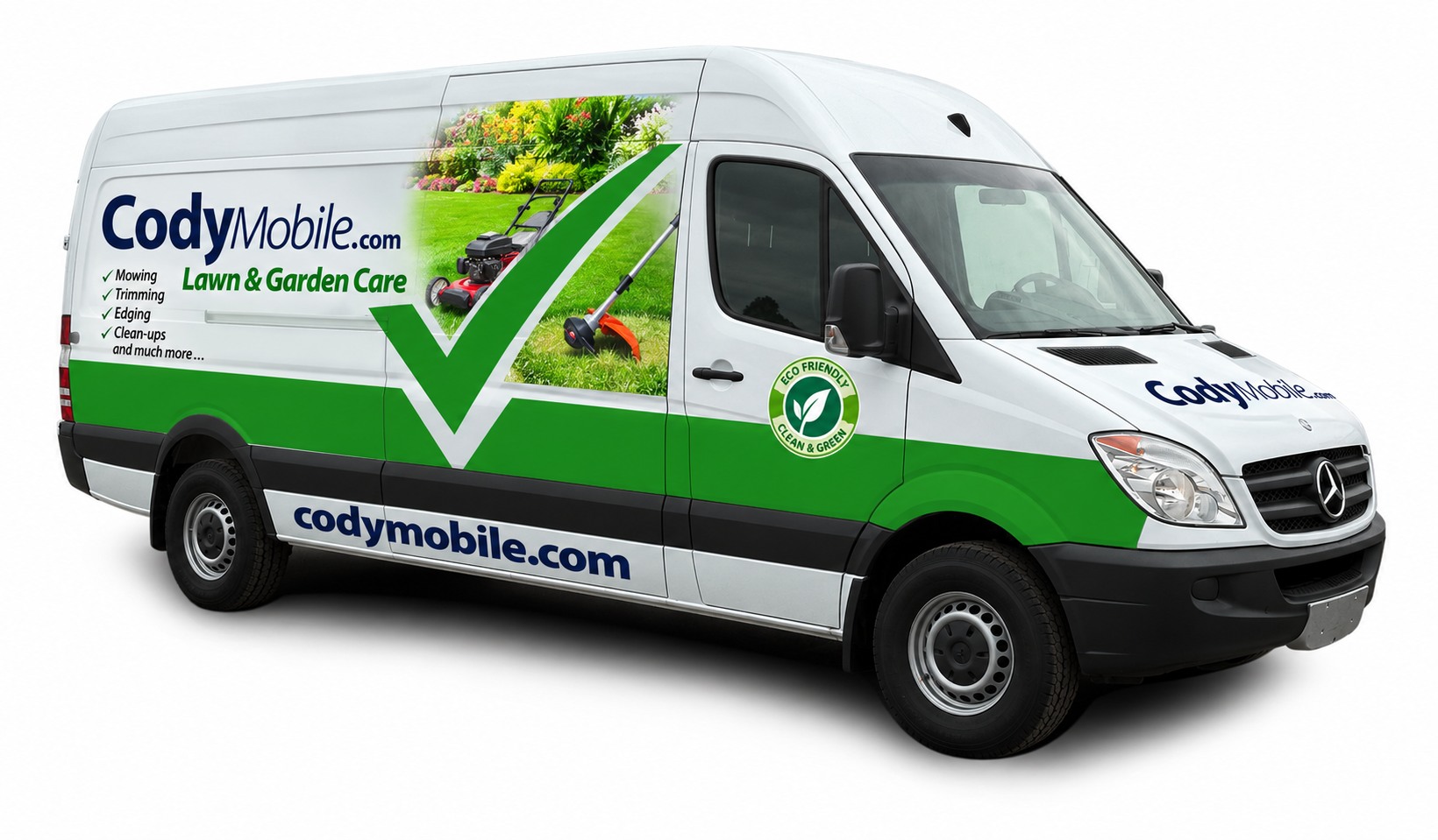 Cody Mobile Lawn & garden care van