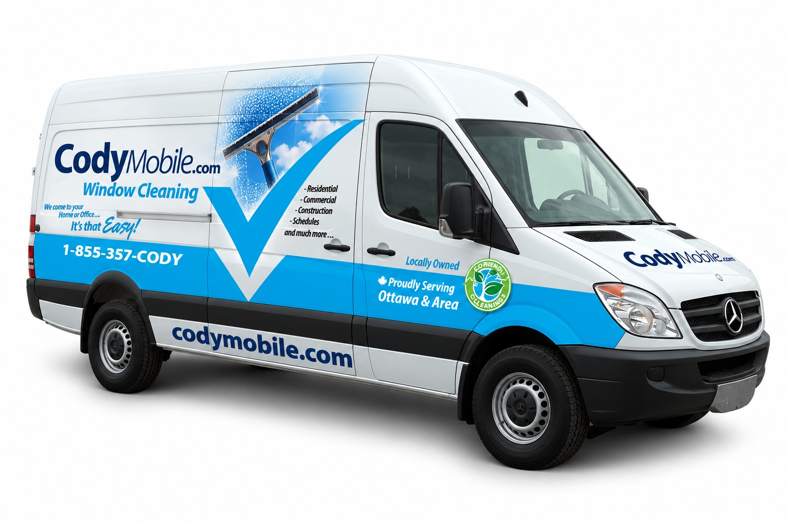 Cody Mobile Window cleaning van